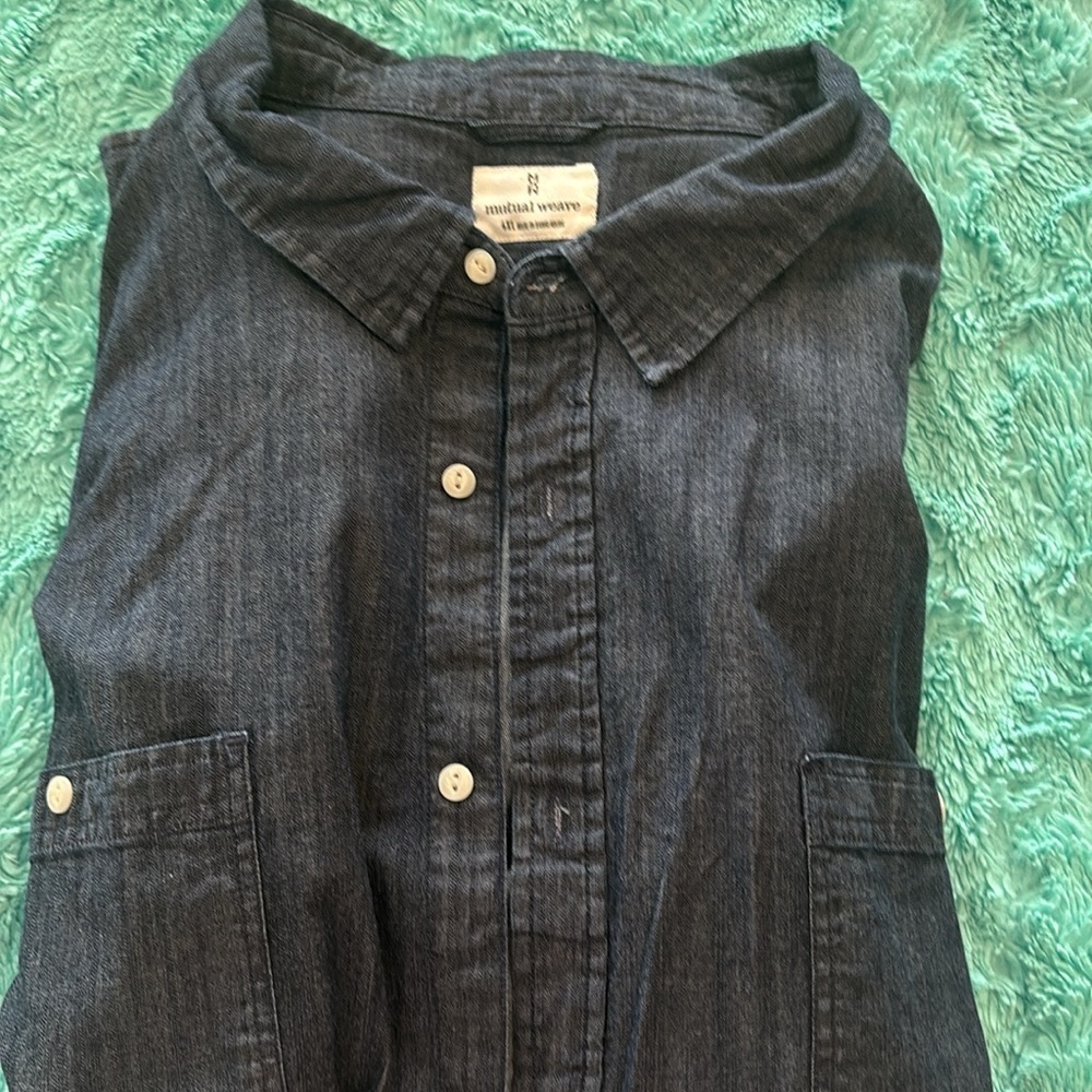 🦸‍♂️Big & Tall Dark Blue Denim medium weight/ dark wash/ 4x